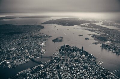 Manhattan vanuit de lucht