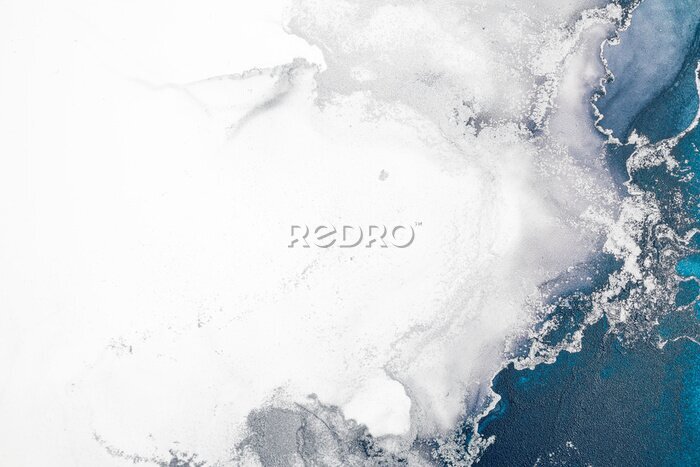 Canvas Maritieme abstractie met grijs