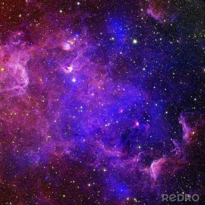 Canvas Melkweg met sterren