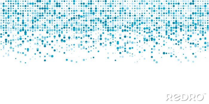 Canvas Modern blue abstract dot background for presentation design, banner, brocure, and business card
