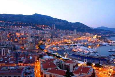 Canvas Monaco 's nachts
