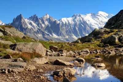 Canvas Mont Blanc, Frankrijk