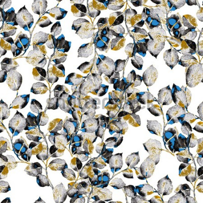 Canvas Natuur in grijze kleuren