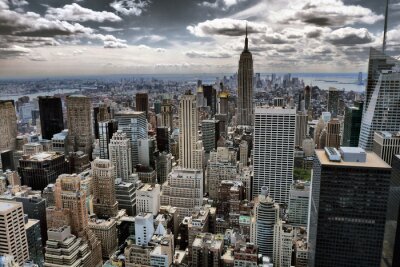 New York en wolkenkrabbers