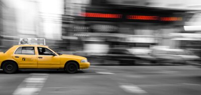 Canvas New York Taxi Cab