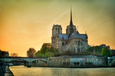 Canvas Notre Dame de Paris - Frankrijk