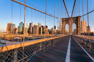 NY architectuur en brug