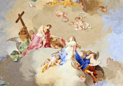 Canvas Ochsenhausen fresco
