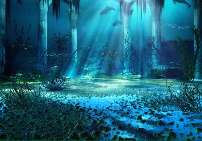 Onderwater fantasiewereld