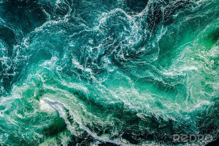Canvas Oostzee met ruwe golven