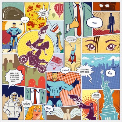 Pagina Comics Layout Concept