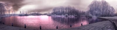Canvas Panorama infrarosso