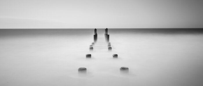 Canvas Panorama van een kalme oceaan