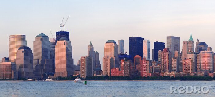 Canvas Panoramisch uitzicht op New York