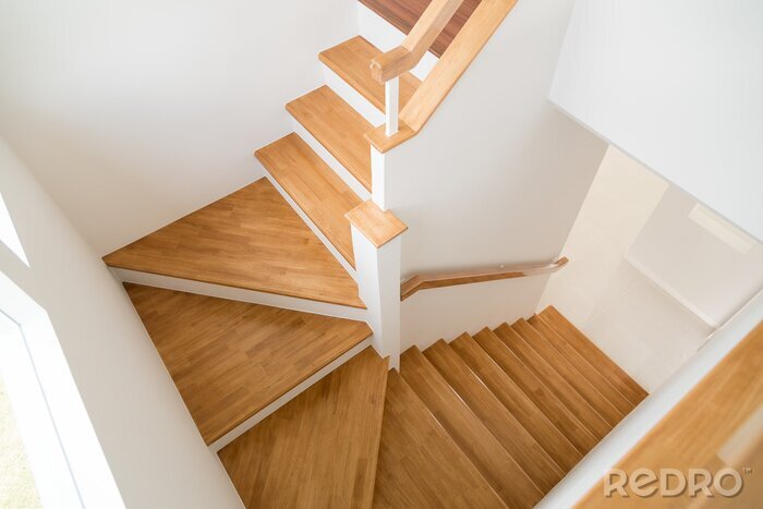 Canvas Pattern of Wooden stairs.