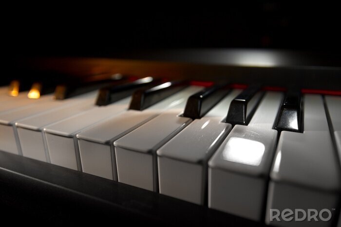 Canvas Piano keyboard