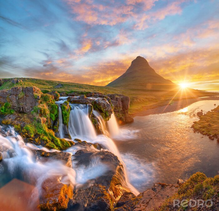 Canvas Pittoresk IJsland