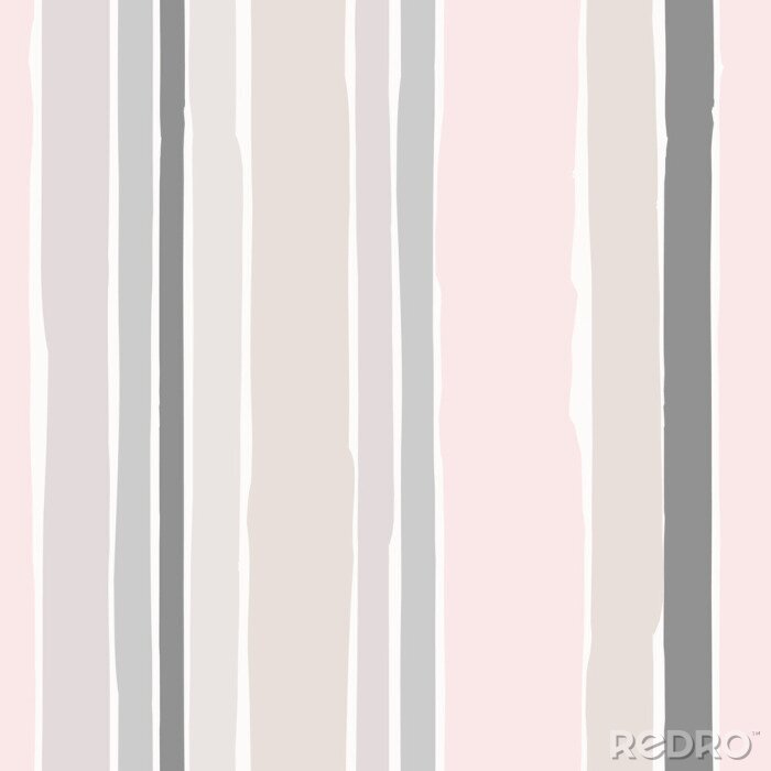 Canvas Poeder onregelmatige strepenmotief