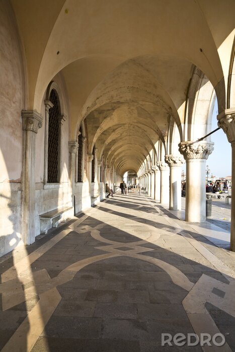Canvas Portico di Palazzo Ducale, Venezia