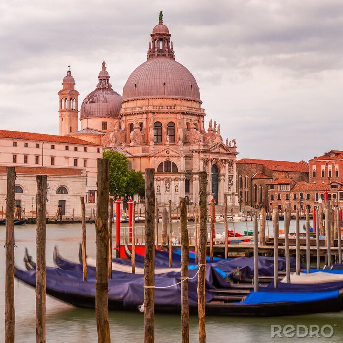 Canvas Prachtig landschap van Venetië