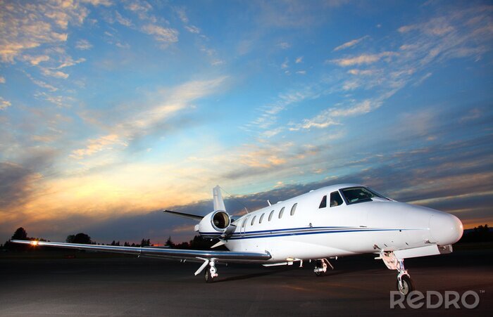 Canvas Private Jet