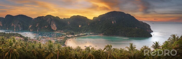 Canvas Reizen vakantie achtergrond