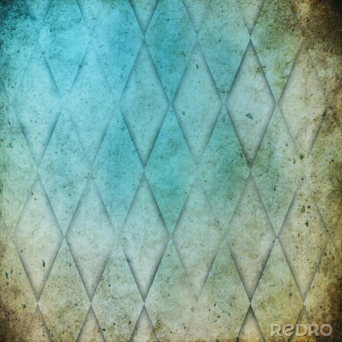 Canvas Retro geometrische vormen