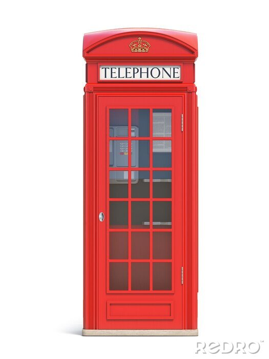 Canvas Rode telefooncel