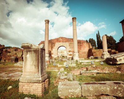 Romeinse ruïnes in Rome