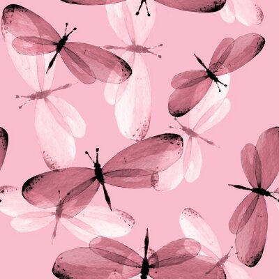 Roze vlinders met delicate vleugels