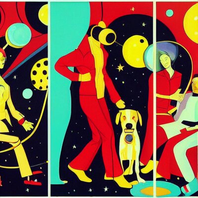 Ruimtevaart met een hond