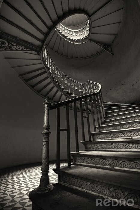 Canvas Schody Kręcone