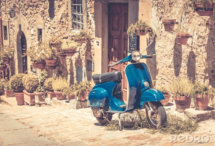 Canvas Scooter in Toscane