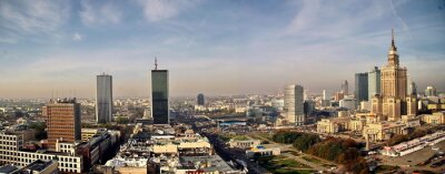 Skyline van Warschau
