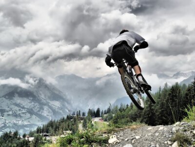 Sportwedstrijd op de fiets