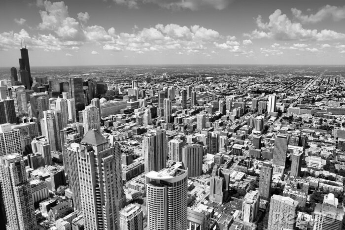 Canvas Stad in Noord-Amerika