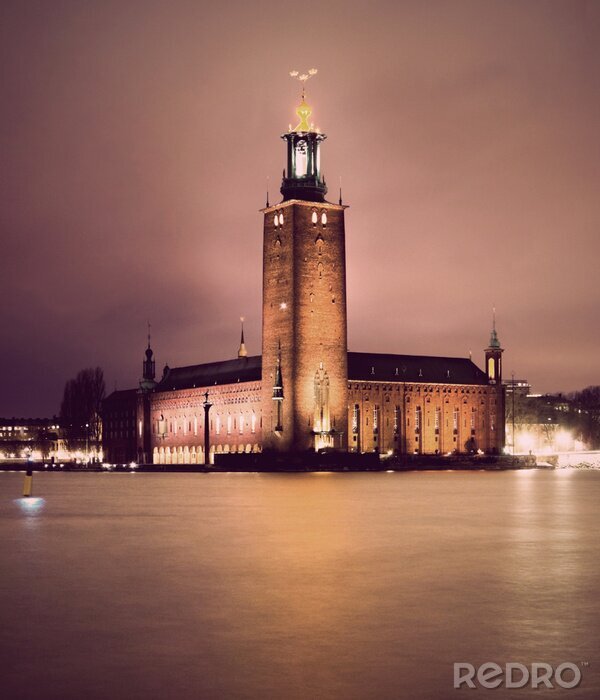 Canvas Stadhuis van Stockholm
