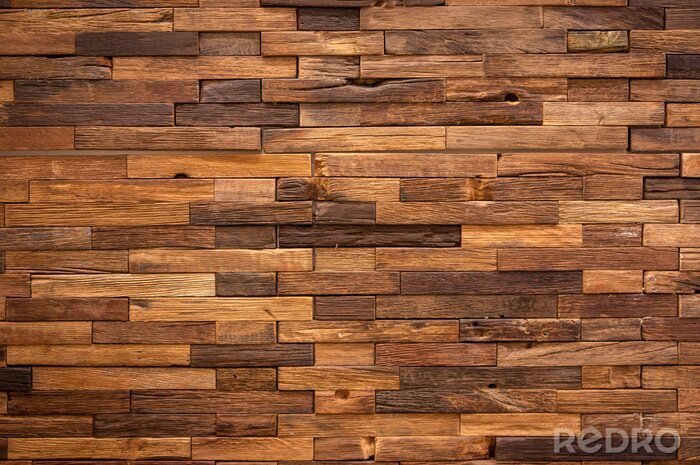 Canvas Stapel houten bouwmaterialen