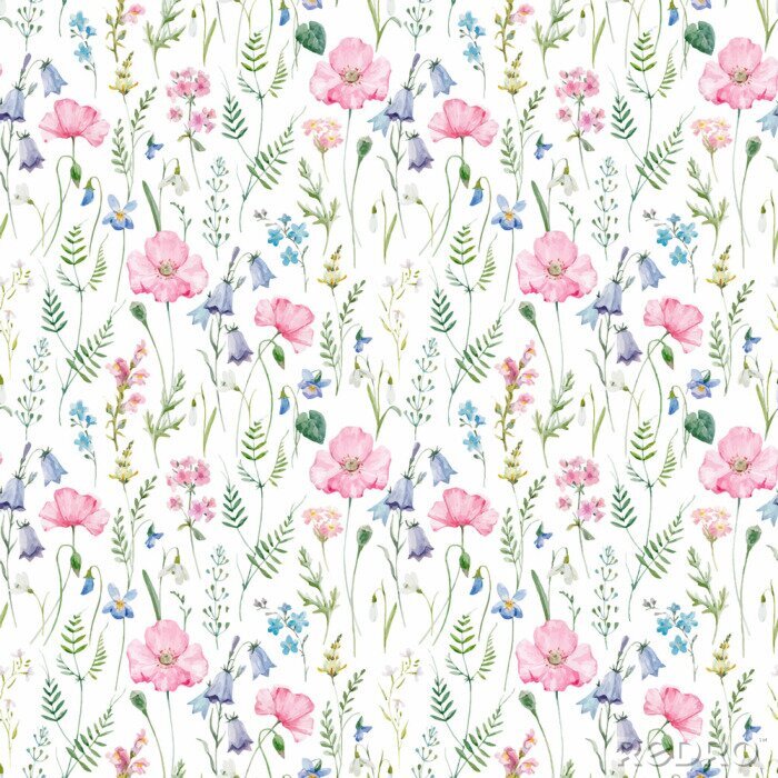 Canvas Stedelijk patroon in Scandinavische stijl