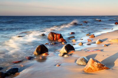 Stenen op de kust