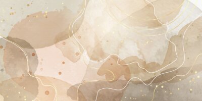 Stippen en vlekken in grijs en beige