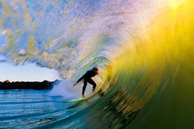 Surfen op de golven