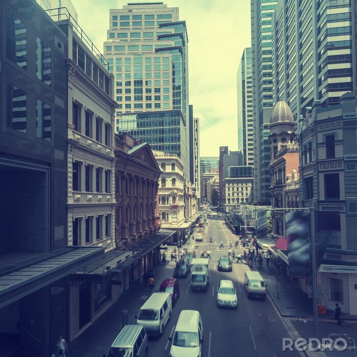 Canvas Sydney's Urban Construction en Transport