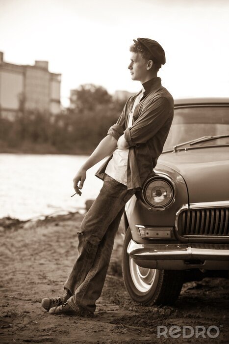 Canvas Taxichauffeur