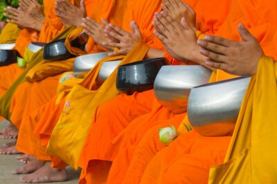 Canvas Thaise monniken