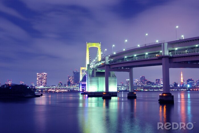Canvas Tokyo Rainbow Bridge