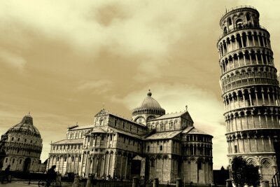 Canvas Toren van Pisa