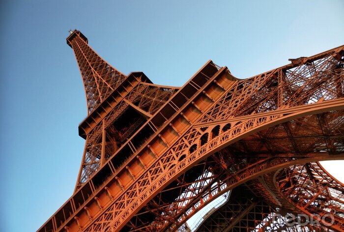 Canvas Tour Eiffel / Eiffeltoren - Parijs (Frankrijk)