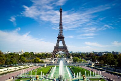 Canvas Tour Eiffel Parijs Frankrijk