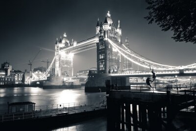 Canvas Tower Bridge in UK